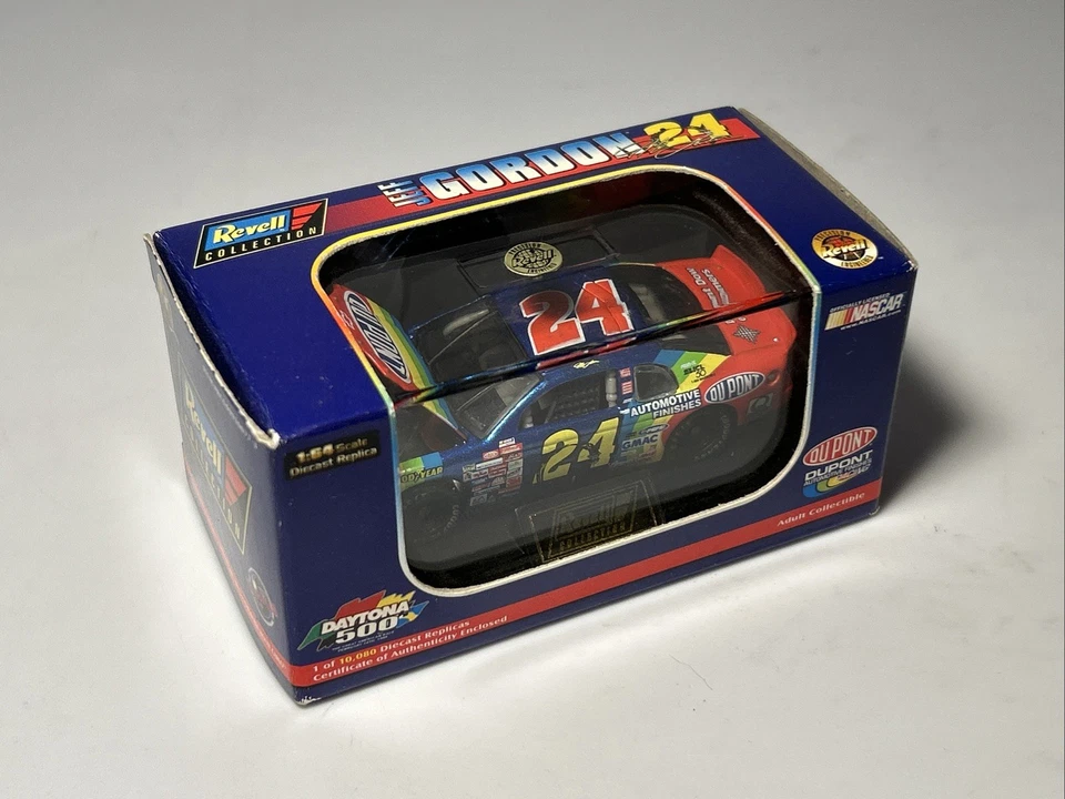 1999 Jeff Gordon #24 Dupont Daytona 500 Raced Win 1/64 Diecast Revell NASCAR - Image 3 of 4
