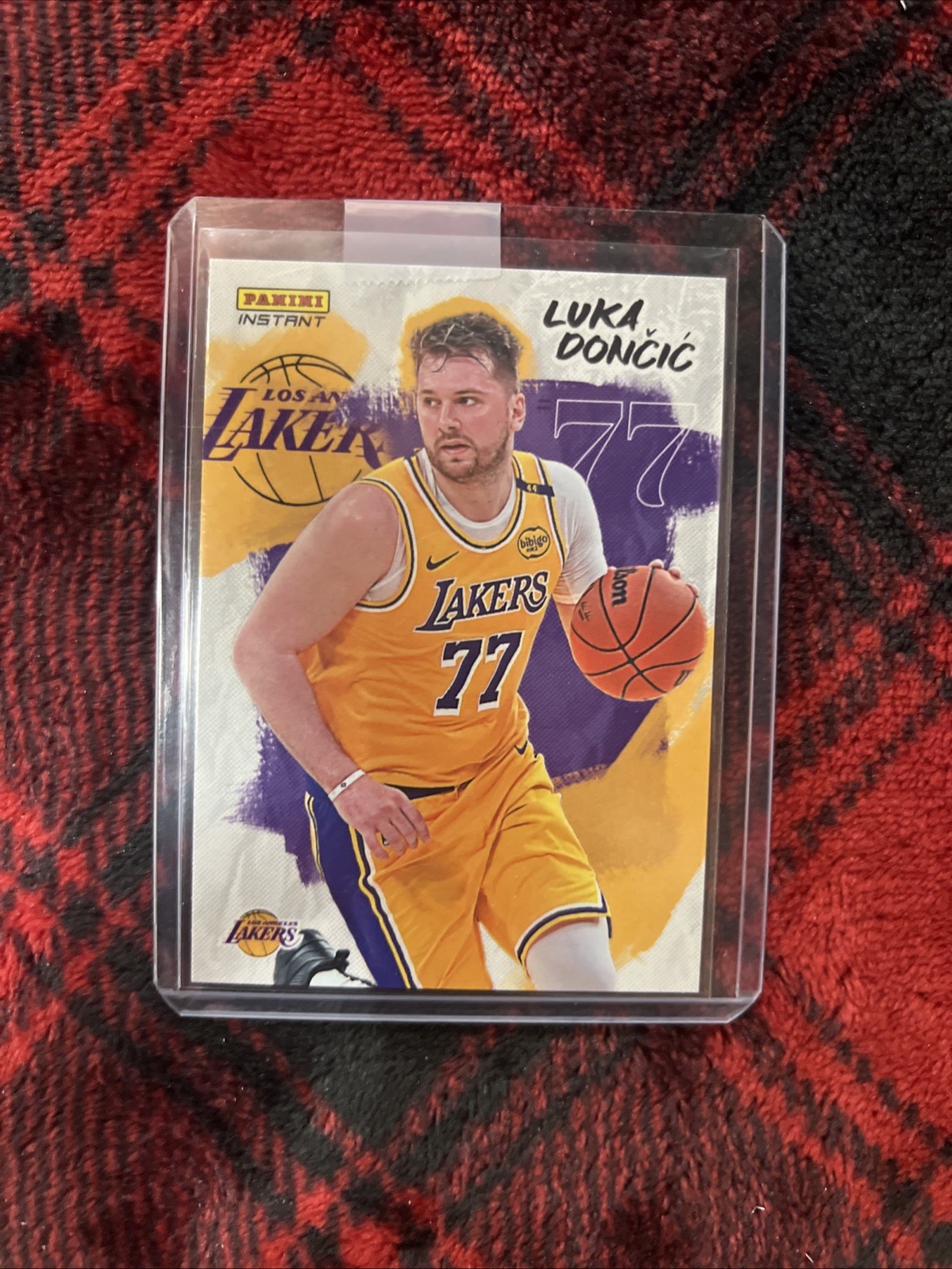 2024-25 Panini Instant - Luka Doncic Lakers Debut Luka Dončić #Ld-Lal 1/14914