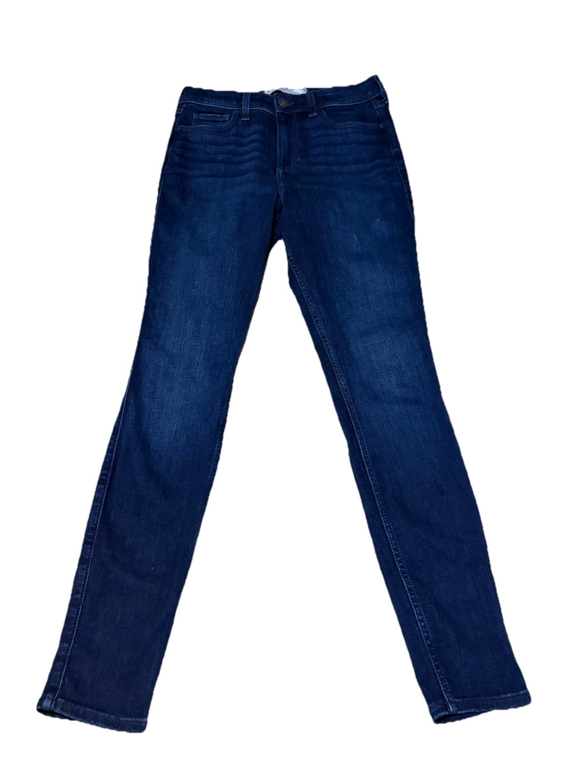 Hollister Curvy High Rise Super Skinny Soft Stretch Dark Wash SIZE 4, 27”x29”