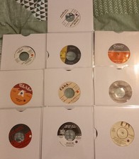 NORTHERN SOUL TAMLA WIGAN CASINO 45s JOBLOT X10 ALLNIGHTER see pics for titles 