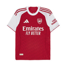 Adidas Arsenal 2025/26 Home Authentic Jersey Better Scarlet White KR Sizing Non