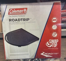 Cast Iron Griddle Coleman RoadTrip Swaptop Stove Outdoor Grill Accessory Van