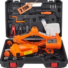 Electric Car Jack Kit 3 Tons Portable Lifting Tire Change Impact Wrench Electric Car Jack Kit 3 Tons Portable Lifting Tire Change Impact Wrench