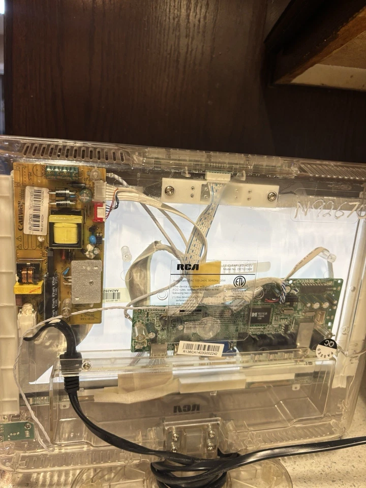 RCA Clear Prison Jail Inmate TV - Image 3 of 4