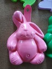 Vtg Hallmark Wilton Easter Lot Of 9   Plastic Cookie  Cutters Bunny Rabbits Mold — photo 2