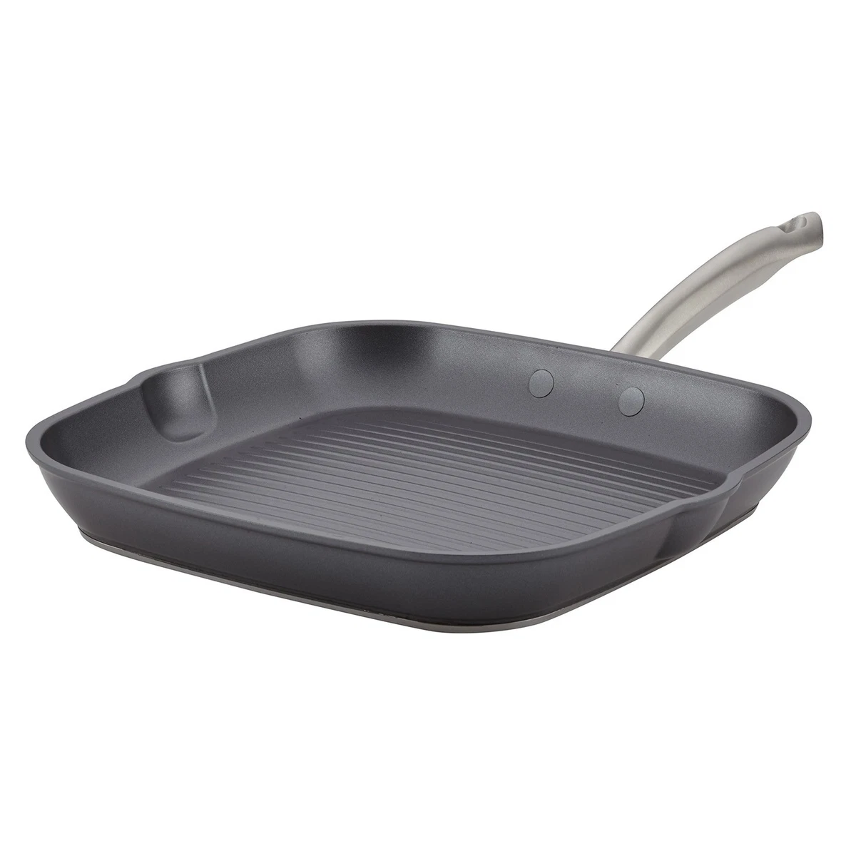 Sartén cuadrada anodizada dura Anolon Accolade, 11 pulgadas, gris
