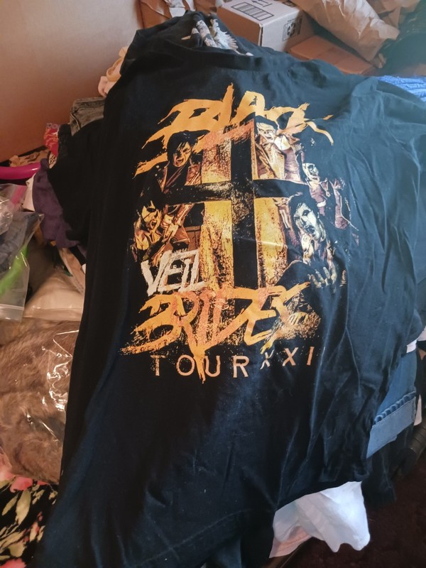 Pierce the Veil Band Cotton Black Size Medium