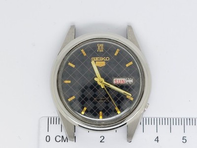 Vintage Seiko Automatik Uhr Japan gebraucht, Ersatzteile oder Reparatur (SR-16)