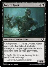 [MTG] Lotleth Giant (0171) (CMM) LP-HP