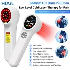 1760mW Physiotherapy Laser Therapy Device Pain Relief Red Light Laser Treatment