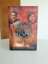 TWO SIDES OF THE MOON: 1ST EDITION 2004 SIGNED BY ASTRONAUT DAVID SCOTT