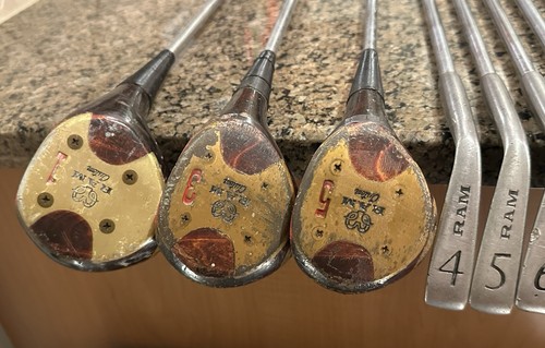 Ram Investor (1W, 3W, 5W, 4-PW) Combo Set Golf Clubs w/Steel Shafts (Stiff Flex) - Picture 3 of 17