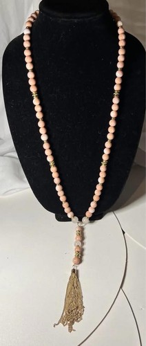 Light Pink Necklace Perfect Condition Estate Sale