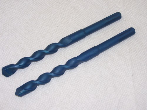 Menge 2 Powers #1320 Keil-Bit SDS-Plus Hartmetall Bohrer Bits 1/2" x 6" NEU - Bild 3 von 3