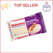 Mahatma Jasmine Rice, 5lb Bag of Rice, Thai, Indian, or Cambodian Fragrant Flavo
