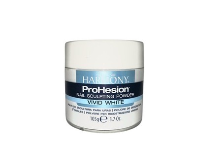 Gelish Harmony ProHesion Nail Sculpting Powder Vivid White 3.7 oz