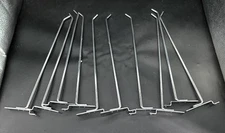 Slatwall Hooks 12" heavy duty wall hooks used 20pcs