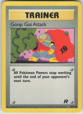 Pokemon TCG Goop Gas Attack Common Team Rocket 78/82