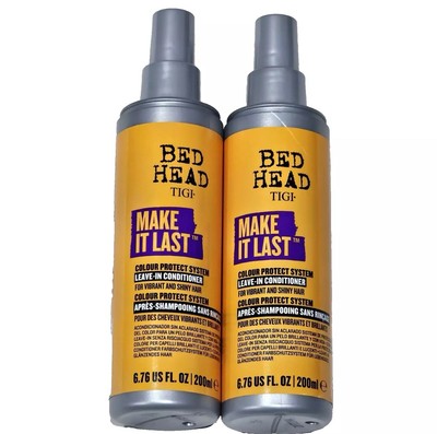 2 Bed Head Tigi Make It Last Colour Protect System Leave In Conditioner 6.76oz