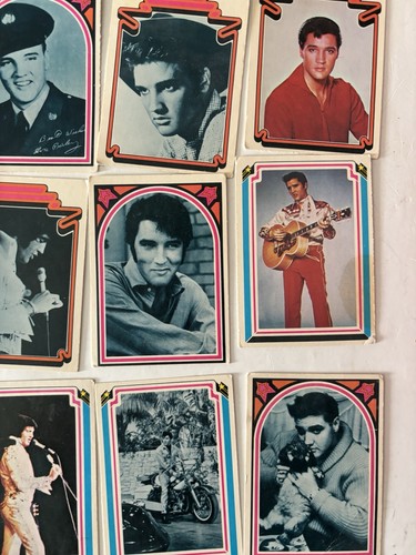 Vintage 1978 Elvis Presley Boxcar Trading Cards Lot - Picture 6 of 10