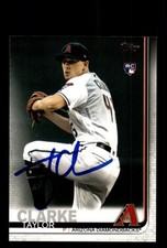 Signed Baseball Card Auto 2019 Topps #US169 Taylor Clarke Diamondbacks