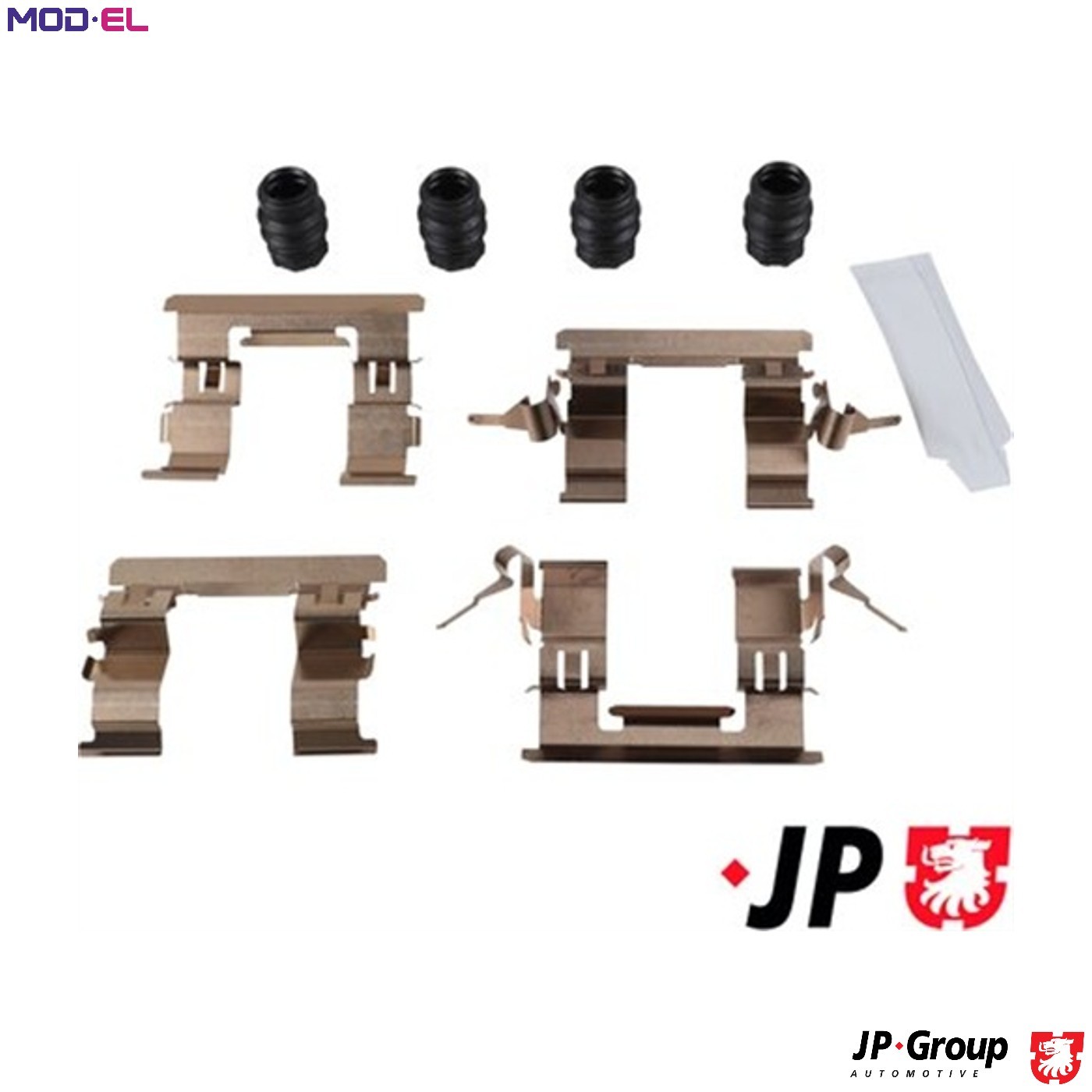 BRAKE PAD FITTING KIT Front Axle 4064003510 JP GROUP for NISSAN JUKE - Image 5