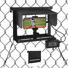 Game Changer Mounting Streaming Kit, Fence Phone Mount Baseball with Shade