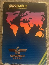 Supremacy board game The Game of the Superpowers 1986 Vintage!