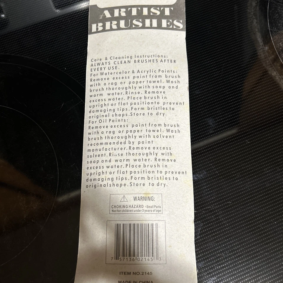 Cepillos de artista de cabello Dark Ox vintage Foto 2 de 2