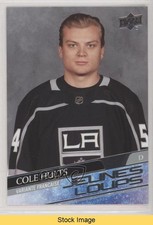 2020-21 Upper Deck Extended Series Young Guns French Cole Hults #724 READ c5r