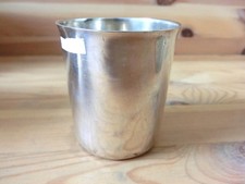 PETITE TIMBALE ANCIENNE ARGENT MASSIF POINCON AU COQ