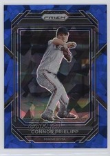 2023 Panini Prizm Blue Ice Prizm Connor Prielipp #71 4l3