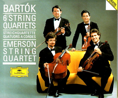 2 CDs Bartok DIE STREICHQUARTETTE Emerson String Quartet| excellent (C9102)