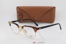 NEW RAY-BAN RB 5154 5494 HAVANA BLACK MARBLE GOLD AUTHENTIC EYEGLASSES 49-21