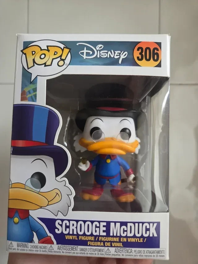 Funko Pop Disney Scrooge McDuck #306 Tío Gilito – Nuevo – Vaulted