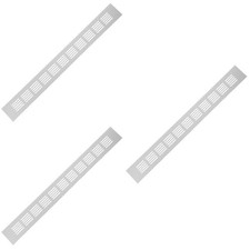 3 Pack Side Rectangular Vent Cabinet Furniture Cupboard Grill Door Ventilation