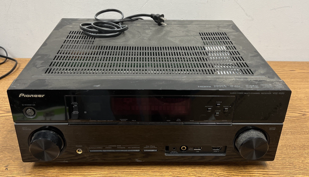 Pioneer VSX 1020 7.1 Channel 125 Watt Receiver for sale online | eBay