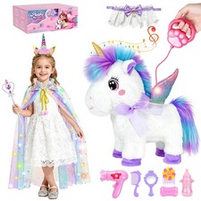 Unicorn Toys for Girls Ages 3-6 Unicorns Gifts, Walking, Talking  Singing In...