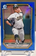 2026 Bowman Chrome Prospects Gage Jump 1st Athletics Blue Refractor /150