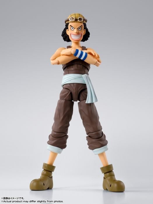 In-Stock Bandai S.H.Figuarts Action Figure Usopp -ROMANCE DAWN- (One Piece)