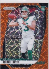 2024 PANINI PRIZM JORDAN TRAVIS ORANGE LASER RC ROOKIE PRIZM PARALLEL #359