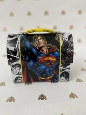 Superman Tin Lunch Pail/Box Vintage