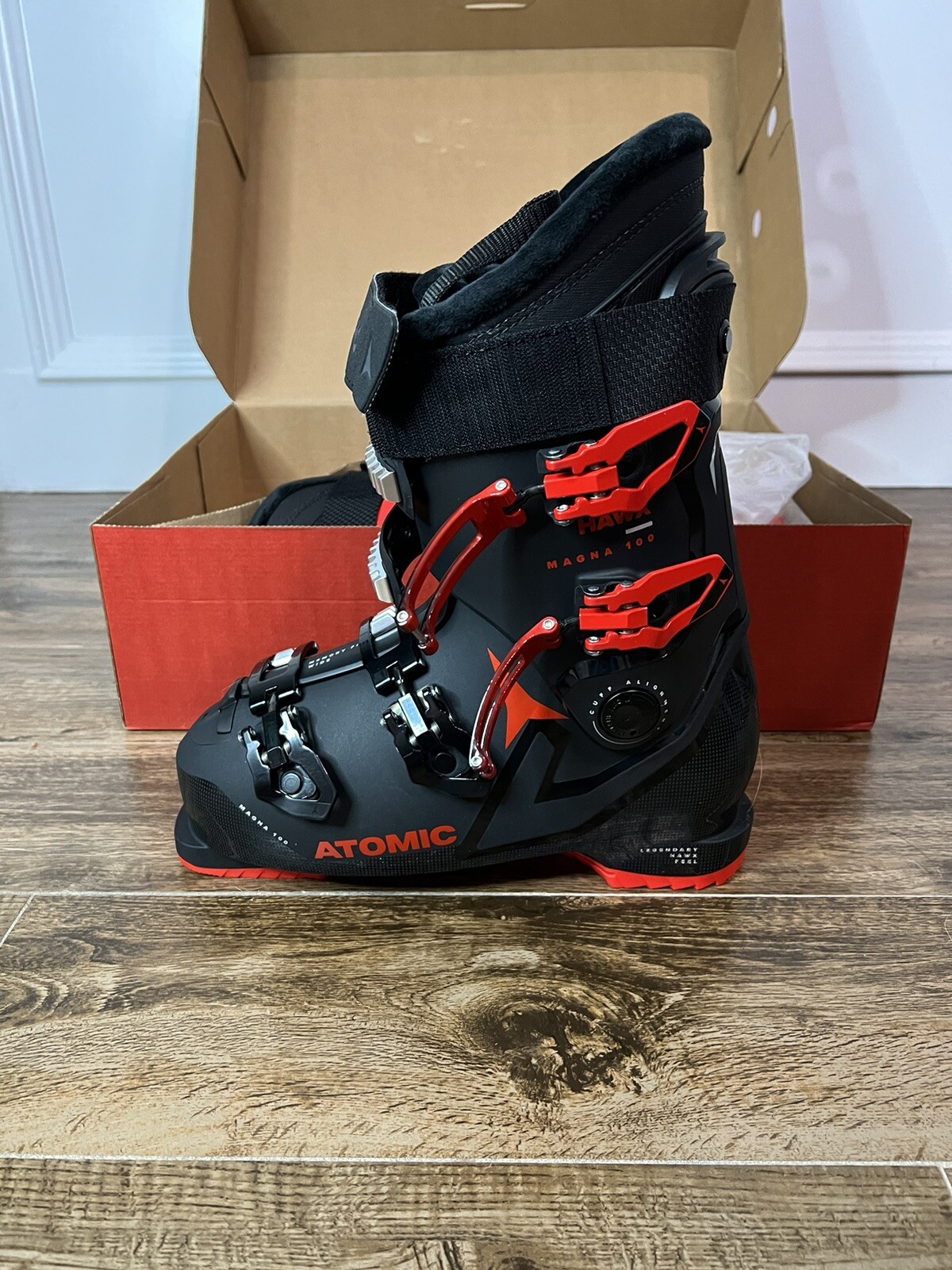 SALOMON Scarponi da sci Atomic Hawx Magna 100 nuovi con scatola misura 26 26 5 larghezza 102 mm