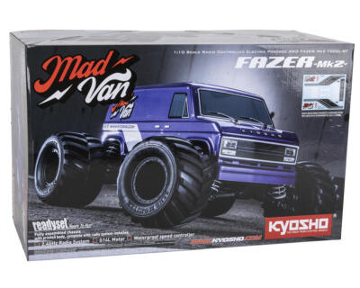 KYOSHO Mad Van ラジコンカー Kyosho 1/10 Mad Van Fazer Mk2 FZ02L-BT Brushless 4x4 Monster