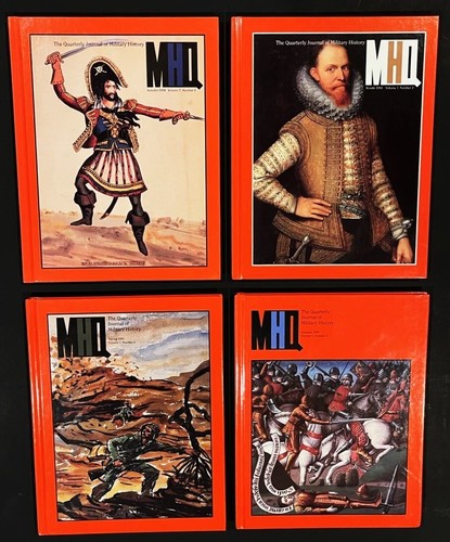 MHQ : The Quarterly Journal of Military History 4 Book Lot Volume 7 #1, 2, 3, 4