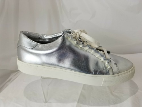 tory burch ruffle sneaker silver