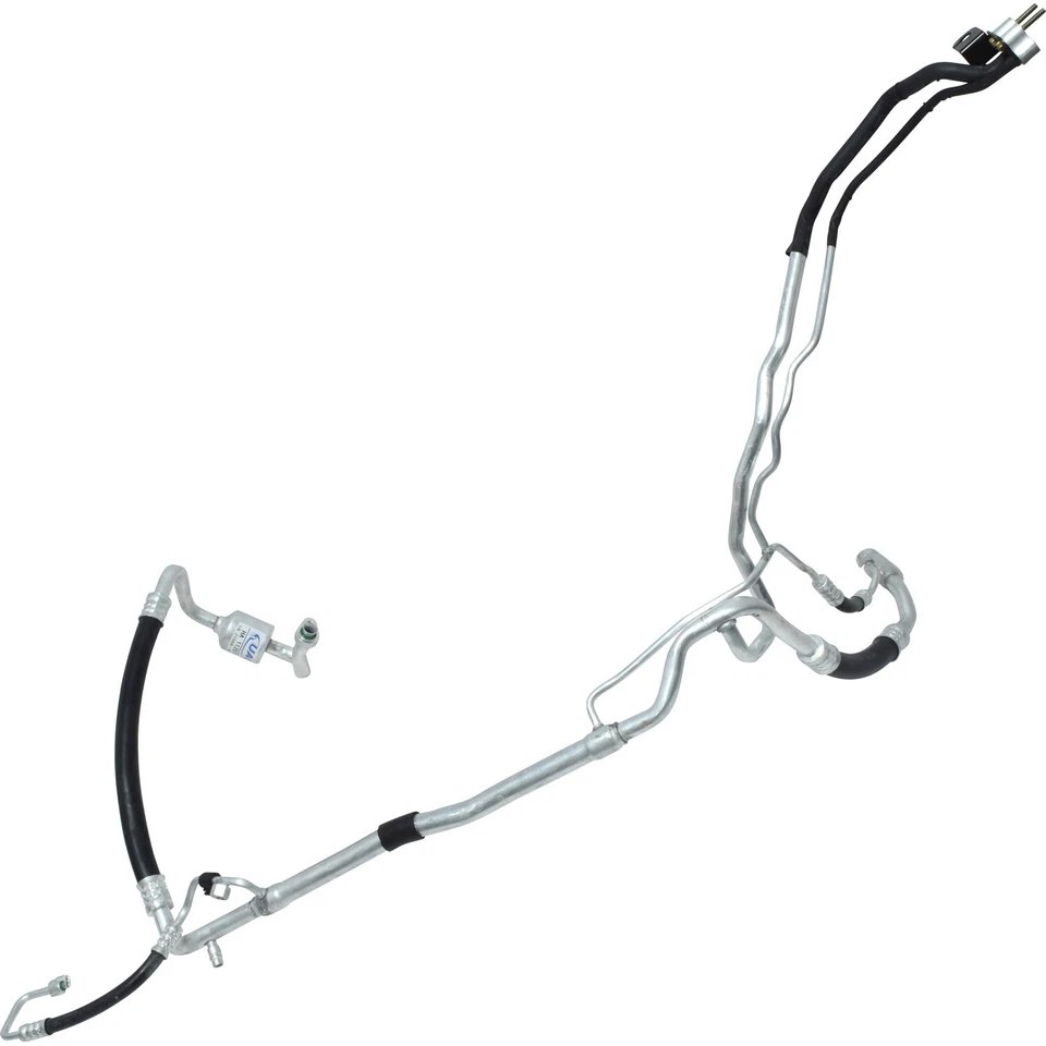 Conjunto de manguera de línea de líquido y succión de aire acondicionado UAC para Hyundai Santa Fe 2013-2018 Foto 2 de 2