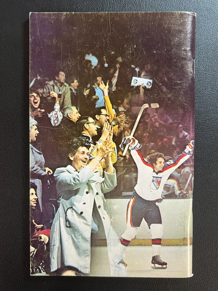 1977-1978 New York Rangers Media Guide & Anuario NYR Hockey Phil Esposito ¡NHL! Foto 3 de 3