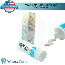 YAMA + Natural Dead Sea Toothpaste With Essential Oils 100% Natural Ingredients