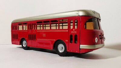 1959 TIN TOY KOVAP RETRO BUSSING - Vintage Collectible Tin Action Figure